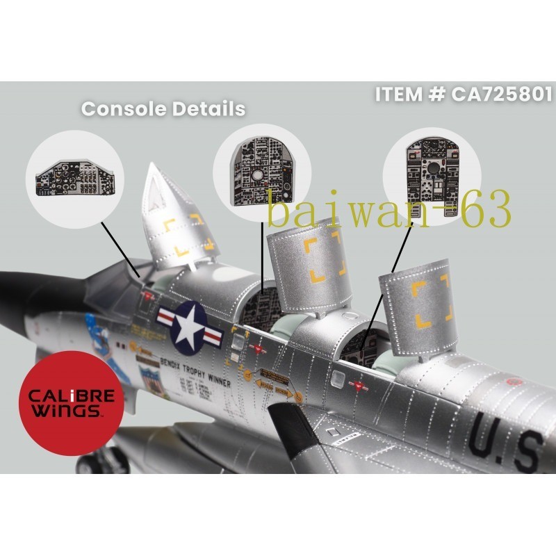 CA725801 B-58A Hustler Bendix Trophy Winner Calibre Wings 1:72 Diecast