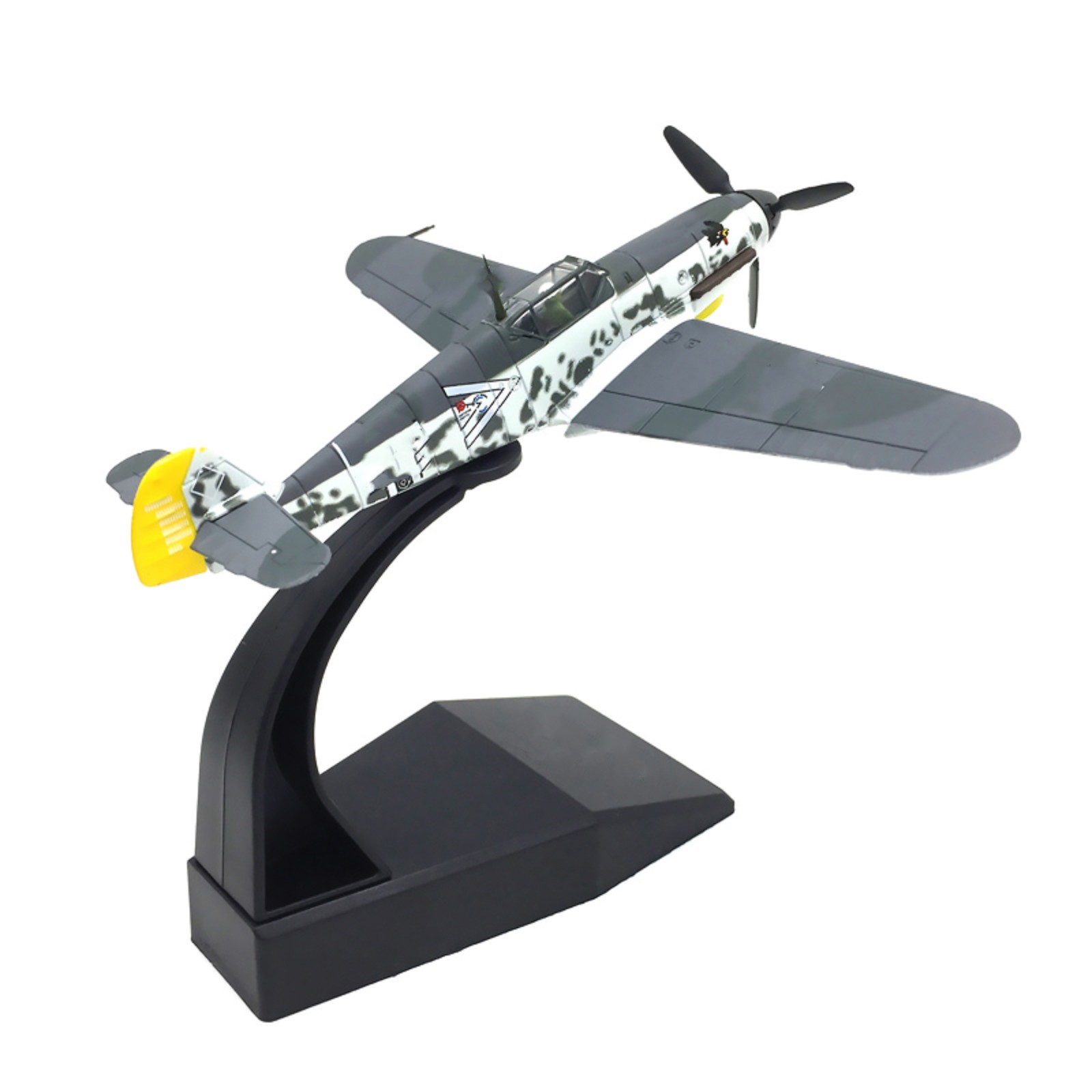 1/72 BF109 Military Fighter Aircraft Model Alloy Souvenir Static Display