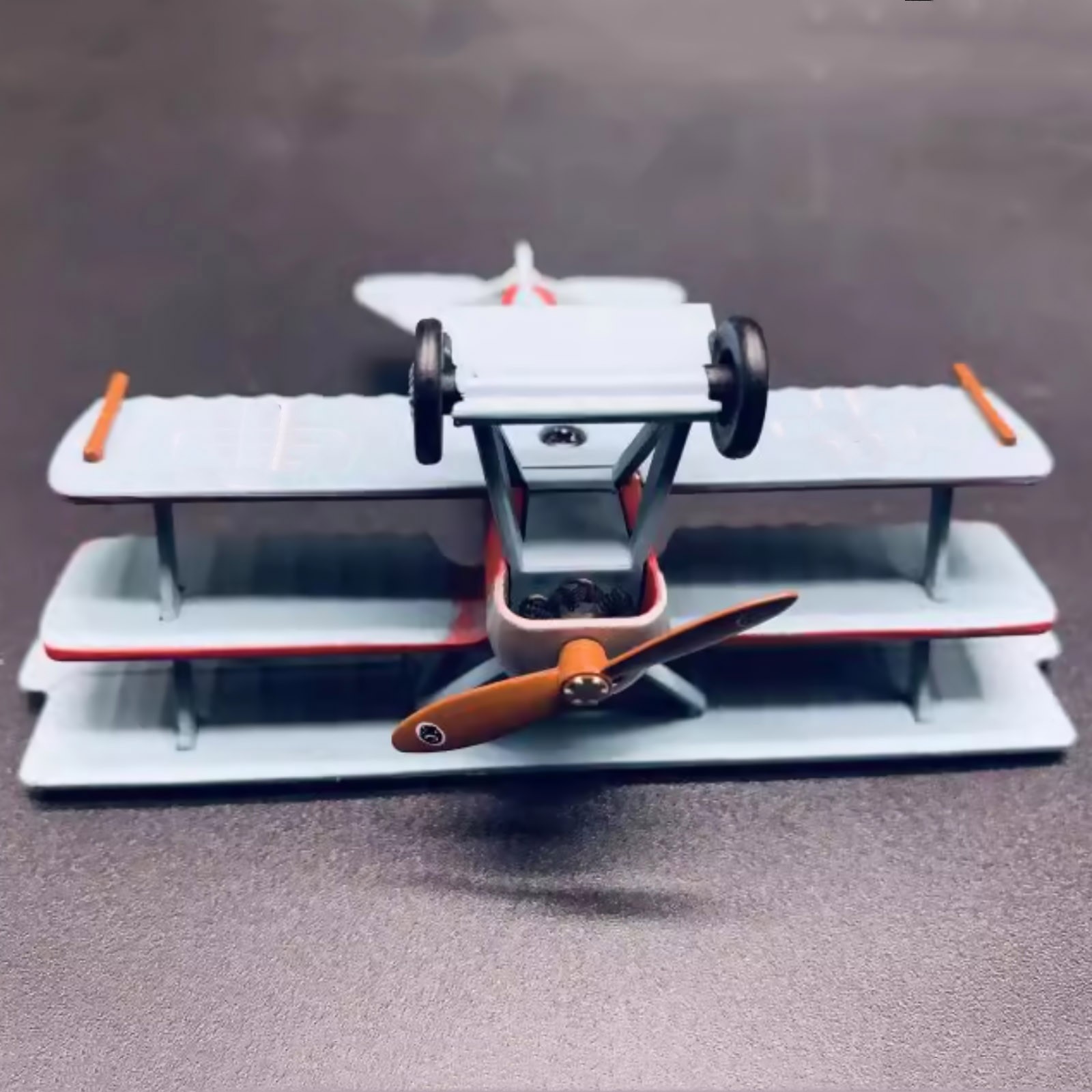 Diecast Fokker Dr.I Triplane Model 1/72 Scale Red Baron Aircraft Replica
