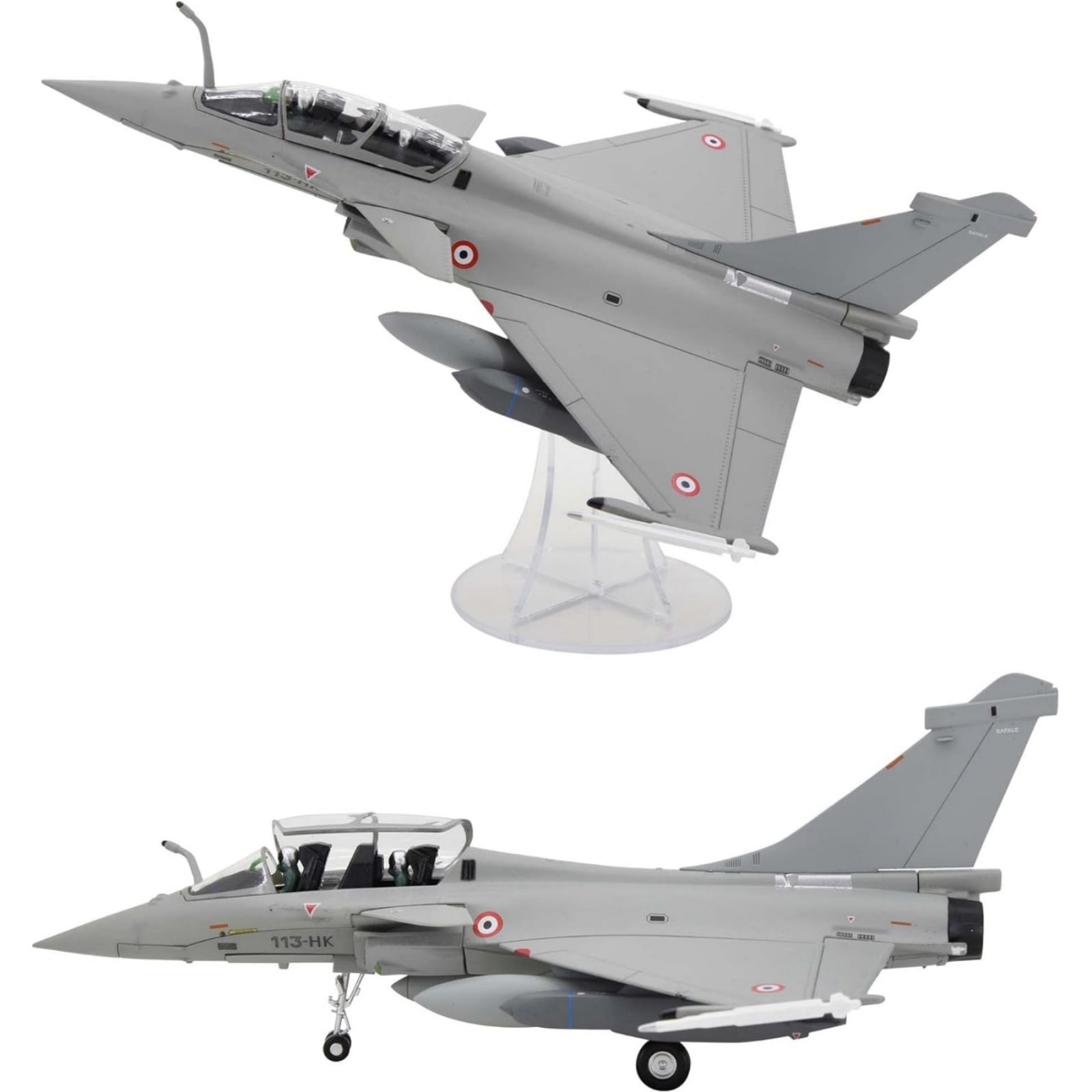 1/72 Diecast French Air Force Rafale B Fighter Finished Model Gift For Birthday