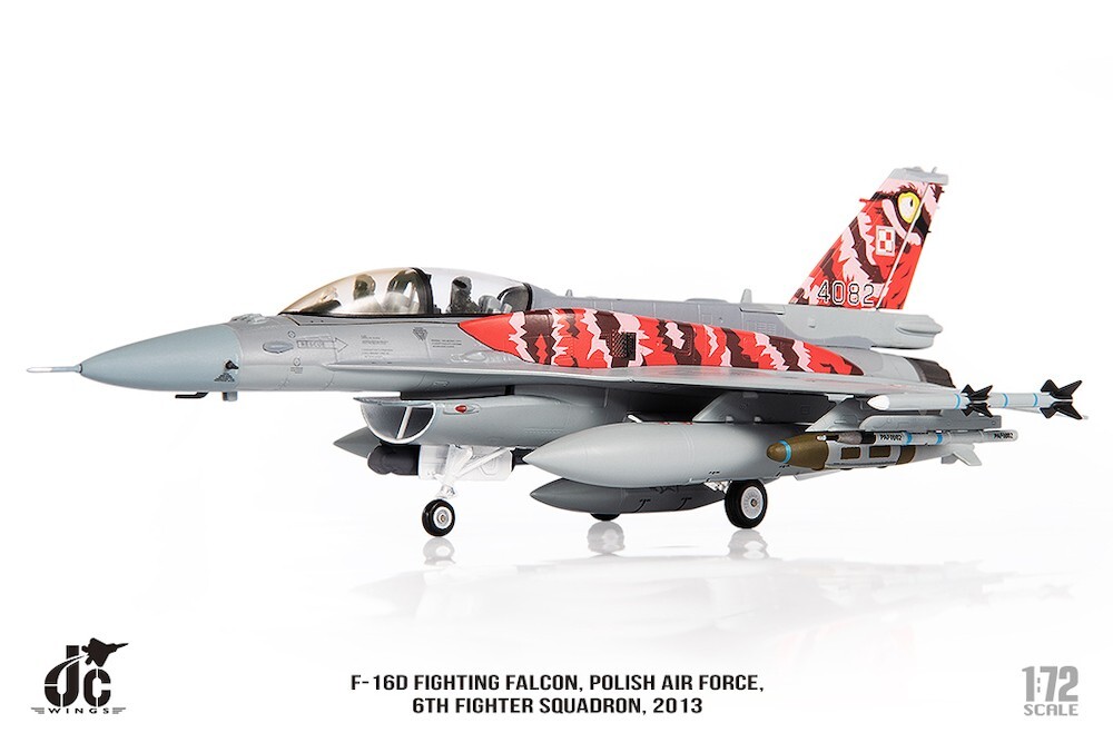 F-16D Fighting Falcon, Polish Air Force 6th FS, NATO, JC Wings JCW-72-F16-017