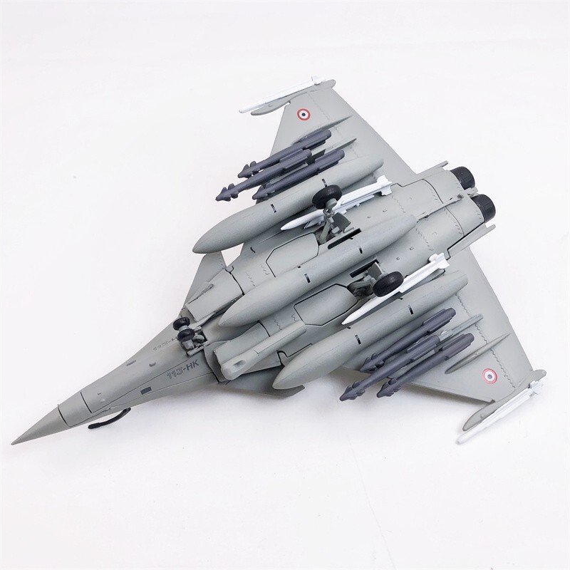 Wltk French Air Force Rafale Fighter #01 1/100 Diecast Jet Aircraft Model