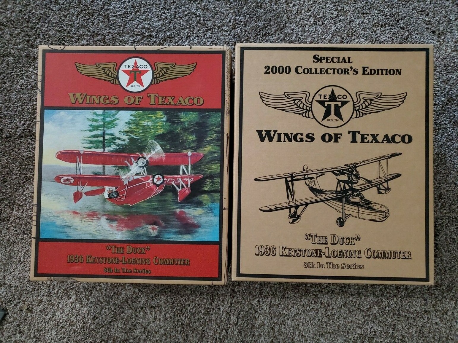 New Wings of Texaco 1936 Keystone-Loening Commuter The Duck #8 Regular & Special
