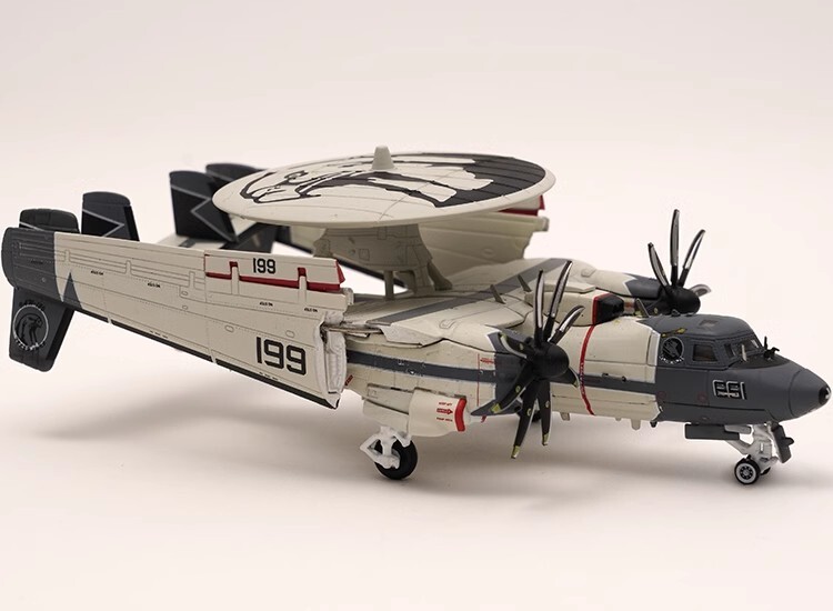 1/144 E-2C Early Warning Aircraft E2 Vaw-120 Alloy Finished Static Model