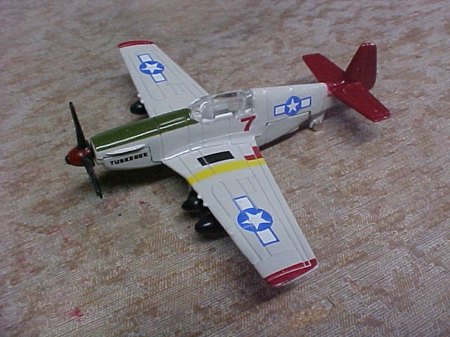 Hot Wings Tuskegee P-51 Mustang World War 2 collector series