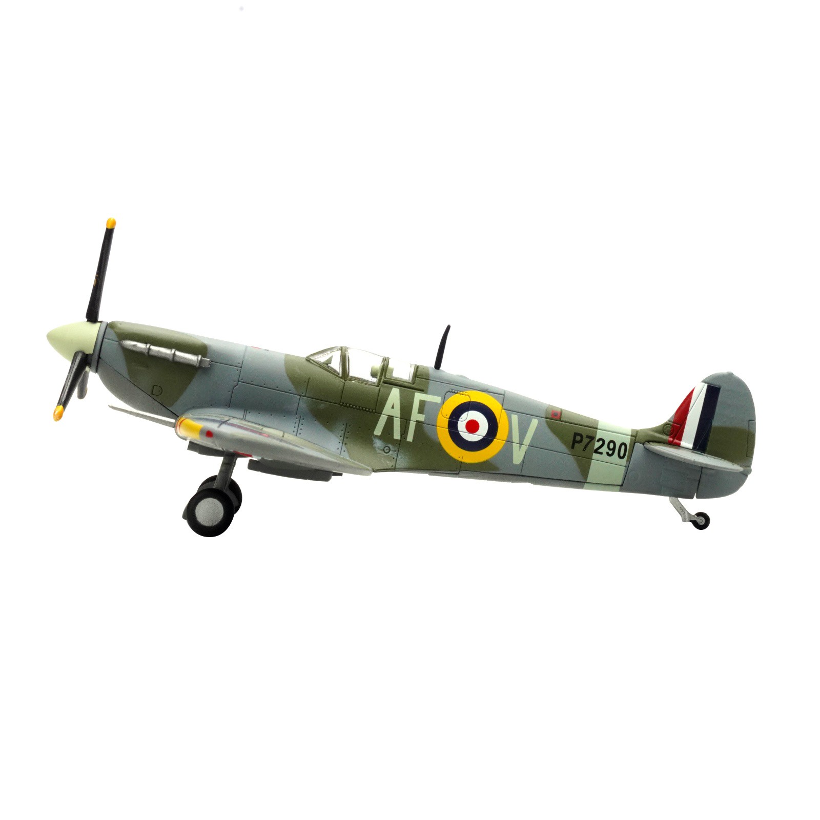 Spitfire Mk Vb Fighter 13cm Diecast Metal Model 1/72 Scale Aviation Collectible