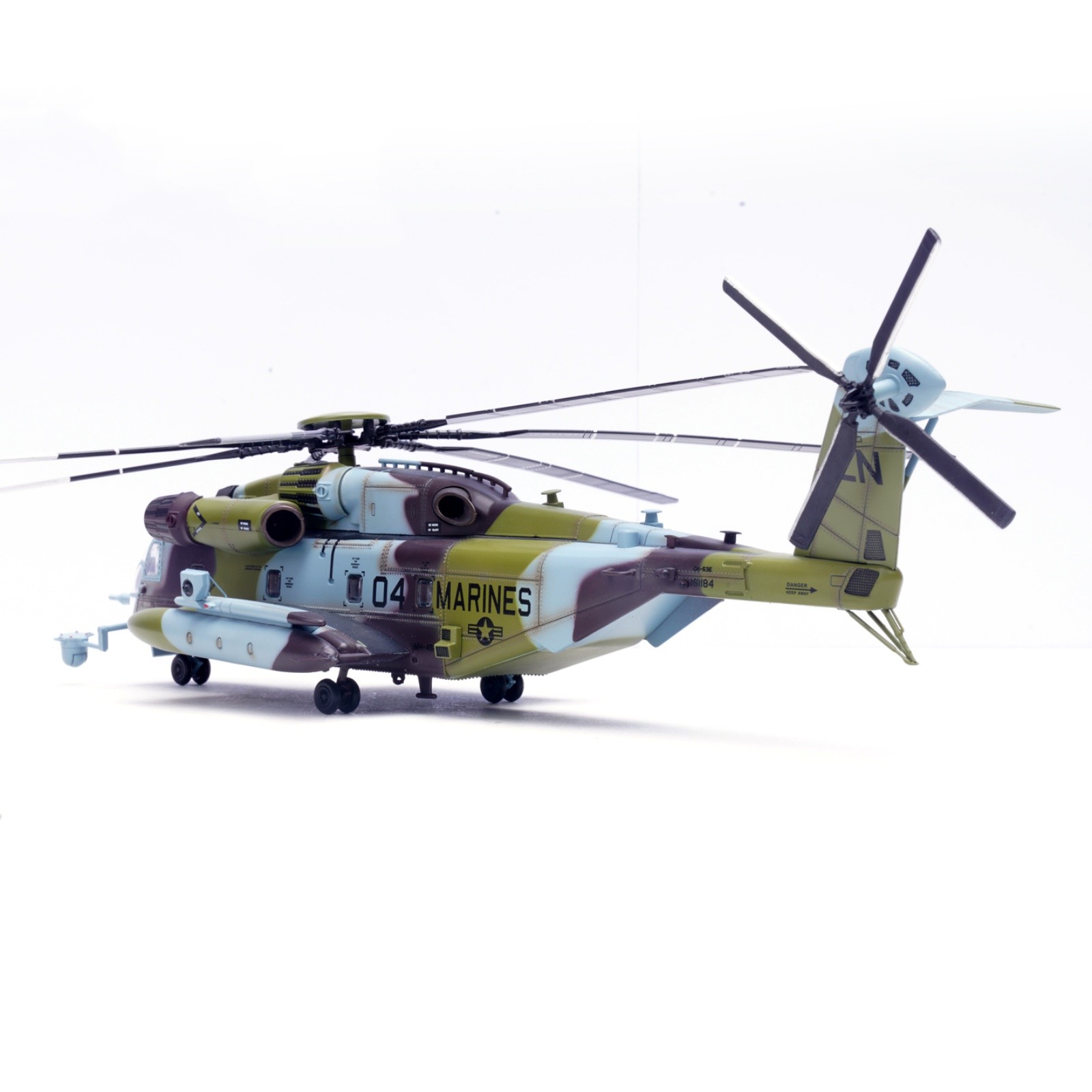 Diecast Alloy 1/72 United States Navy For Sikorsky CH-53E Super Stallion Black