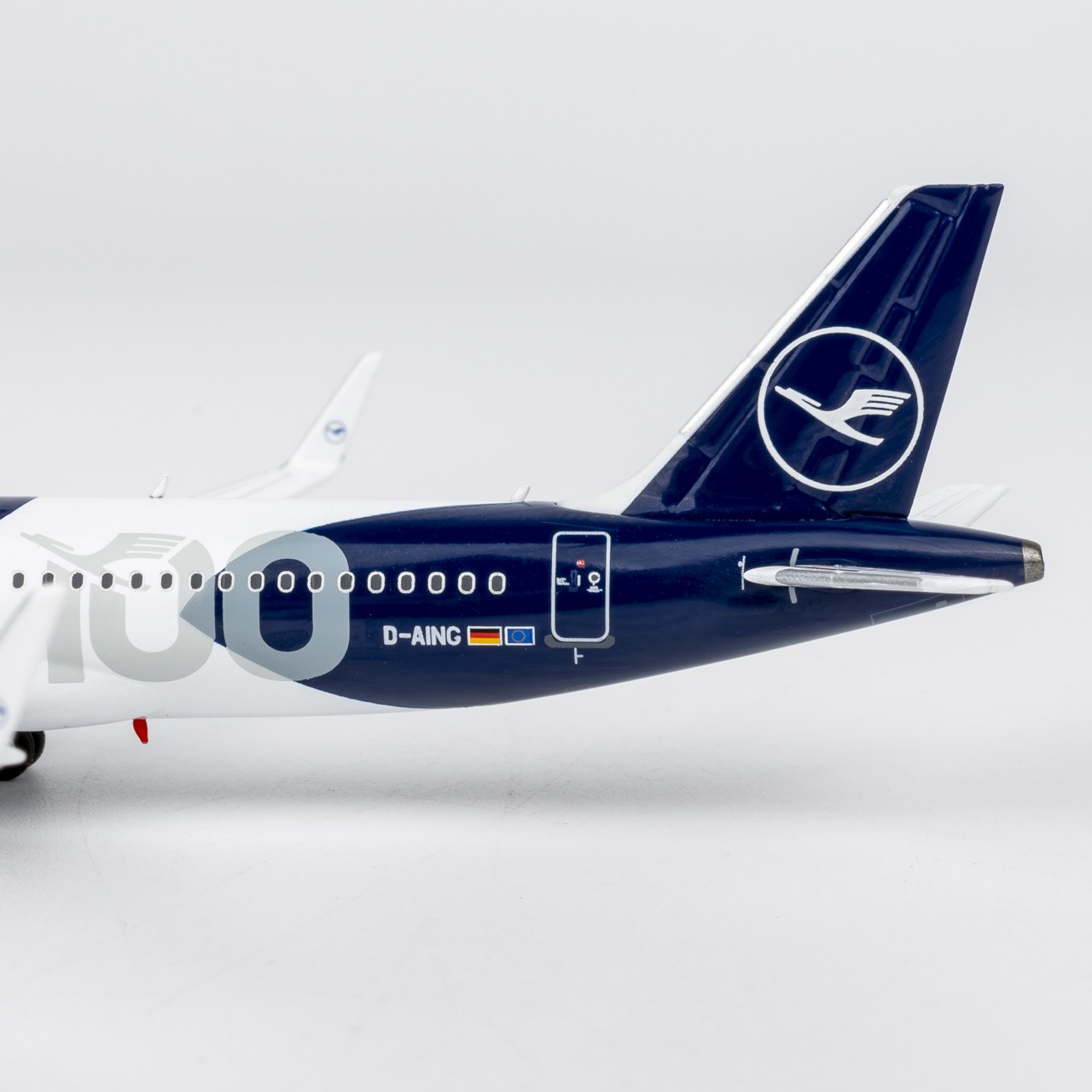 NG 1/400 Lufthansa Airbus A320neo D-AING Finished Colored Model NEW
