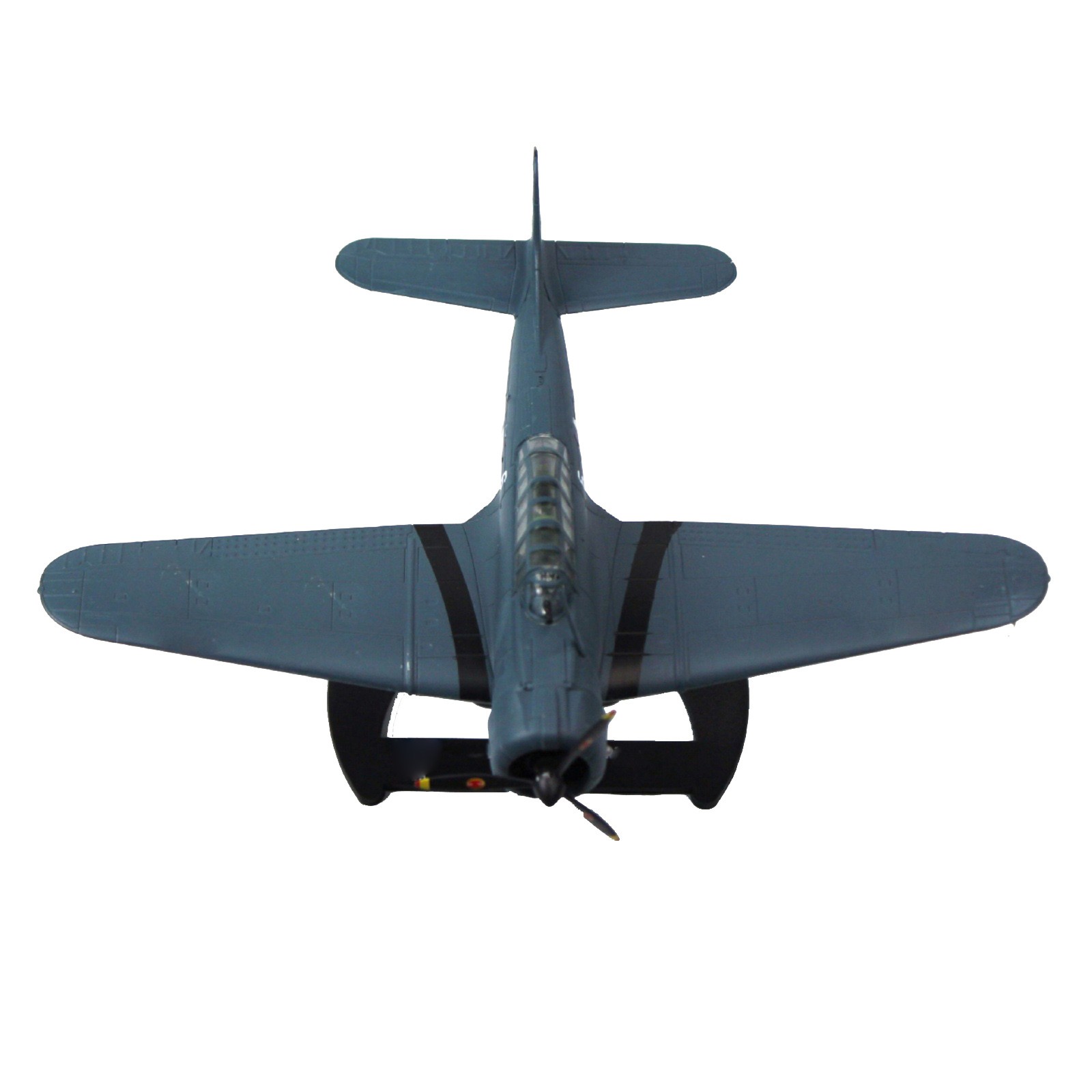 SBD Dauntless Dive Bomber Model 1/72 Scale Diecast Alloy with Display Base