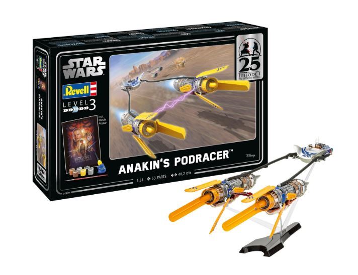 Star Wars Movie Film Model Kit Set Episode 1 25th Anakin’s Podracer