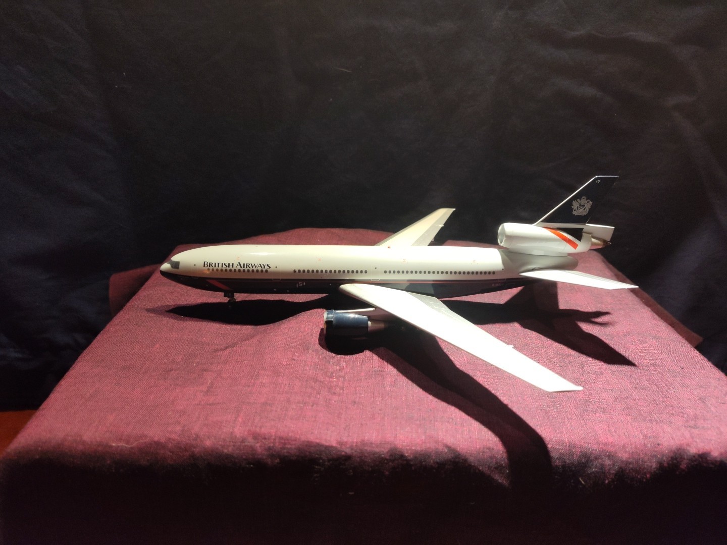 British Airways Diecast DC-10 1:200 G-DC10 by Inflight 200