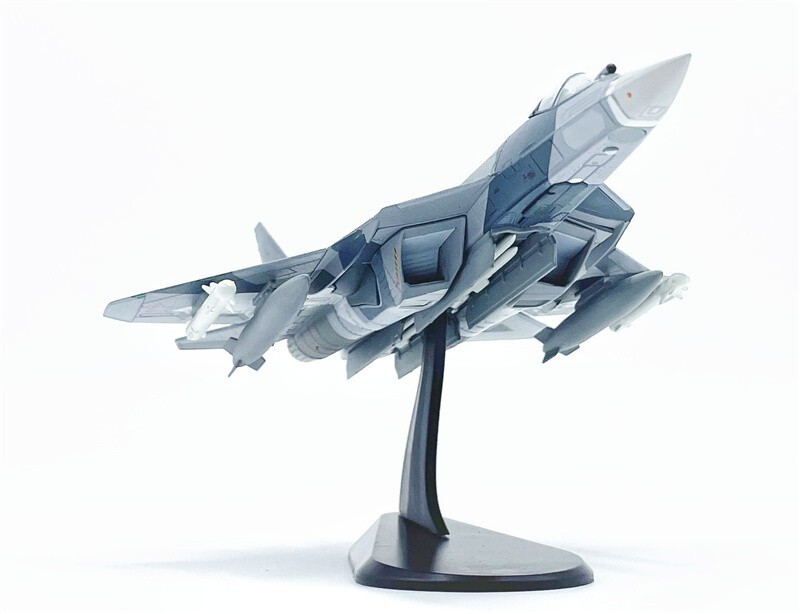 Wltk Russia Sukhoi Su-57 Felon Stealth Fighter Camouflage 1/100 Diecast Model