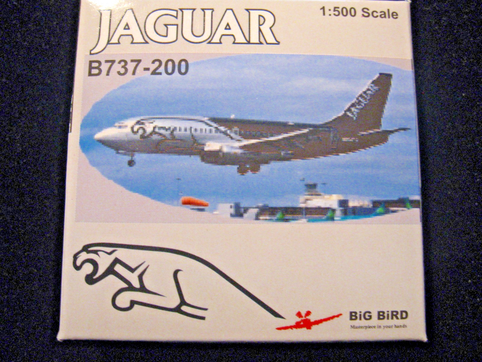 BIG BIRD 1:500 JAGUAR B 737-200 NOS