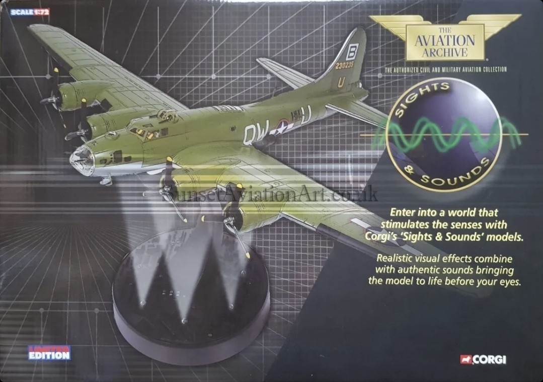 Corgi Aviation Sights & Sounds Boeing B-17F ‘The Zoot Suiters’ AA33310