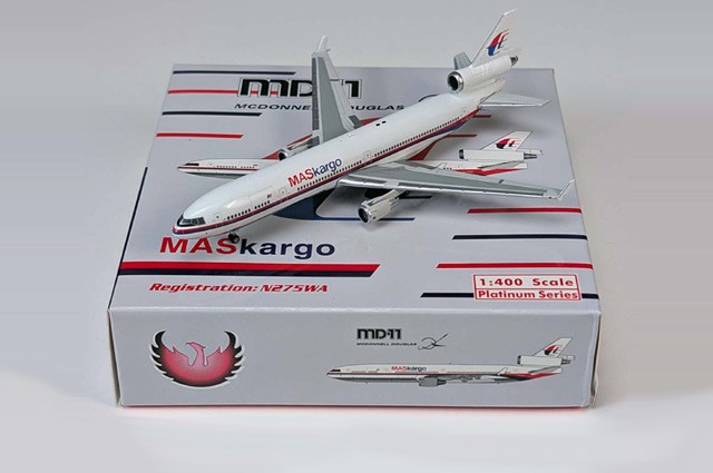 PH11967 Phoenix Models MD-11F 1/400 Model N275WA Maskargo