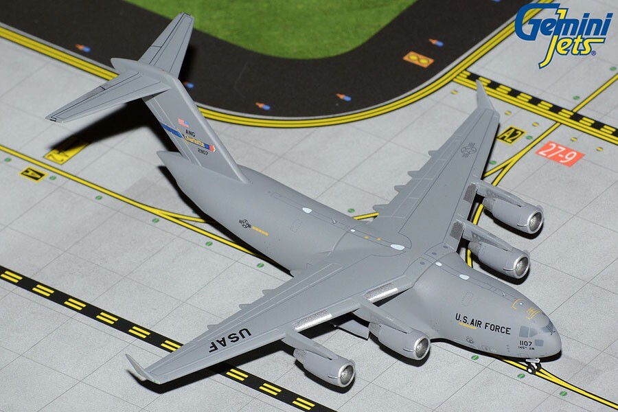 GEMINI MACS U.S.A.F. BOEING C-17A GLOBEMASTER III 1:400 GMUSA137 IN STOCK