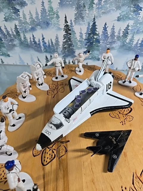 Playmaker Toys USA NASA Space Shuttle Diecast #212