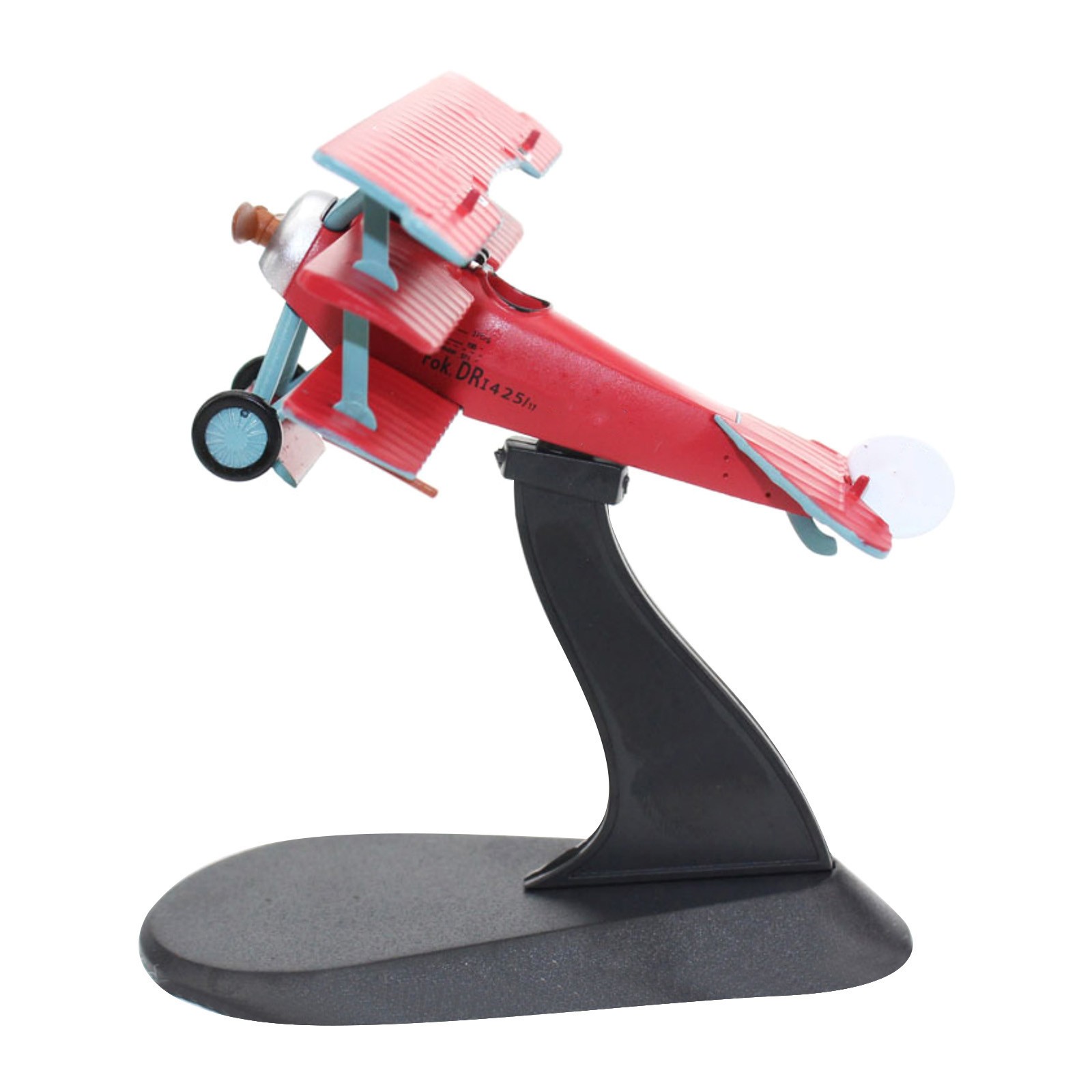 Fokker Dr.I Fighter Plane Model 1/72 Scale Red Baron Alloy Desk Decoration