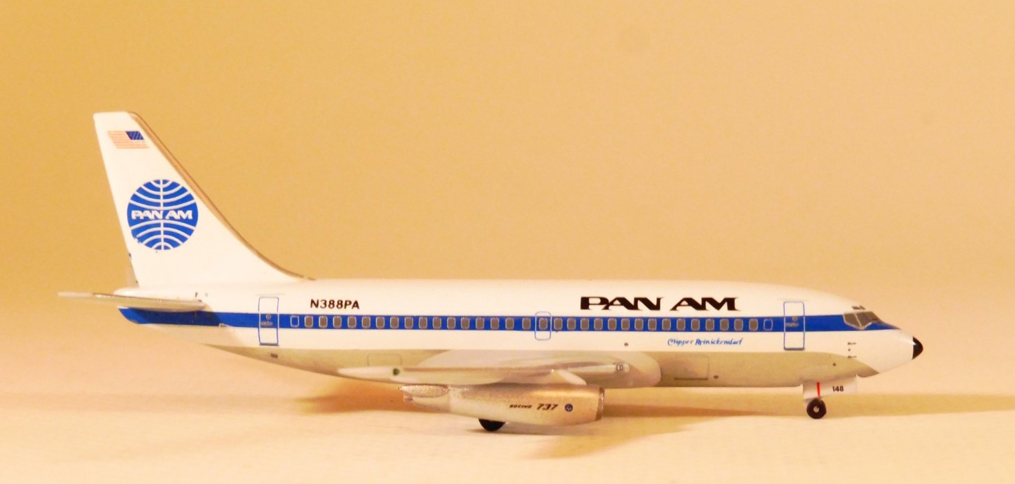 1/400 Aeroclassics Pan Am 737-296 “Clipper Reinickendorf” Polished