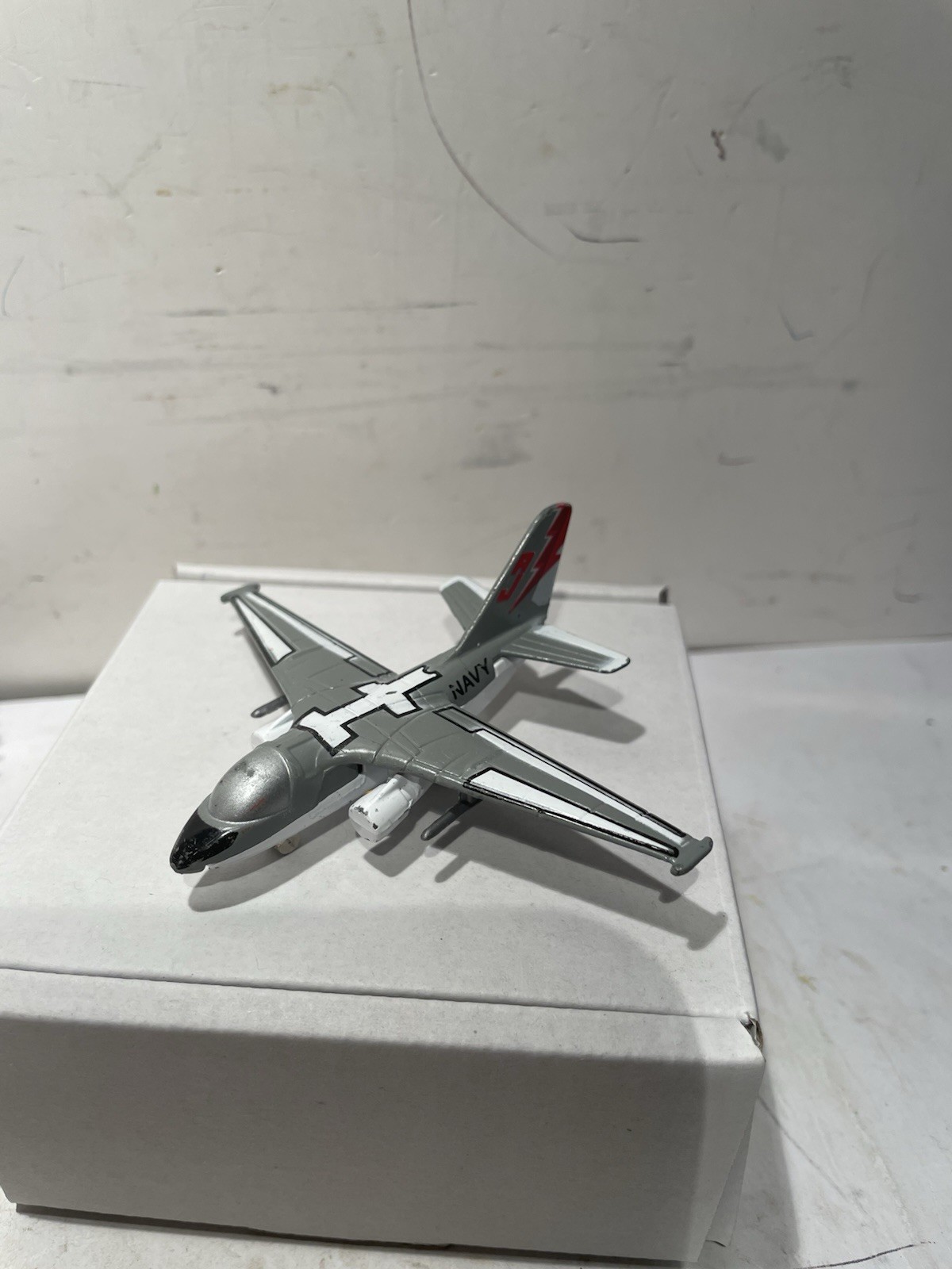 Vintage Zylmex See Toys Navy Diecast S-3A Viking Military Plane model A156 1686