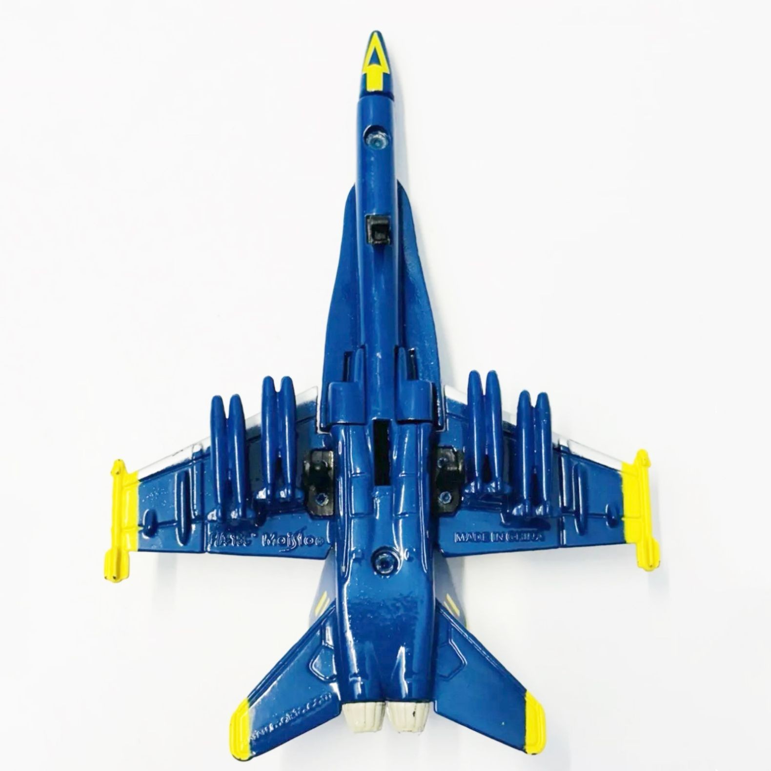 1/64 Navy Blue Angels F/A-18 Hornet Fighter Jet Die Cast Model Military Scene