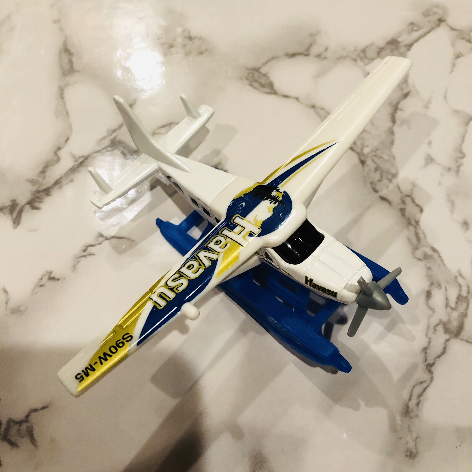VHTF Matchbox Skybusters: Cessna Caravan Havasu S90w-m5 Short Card FKV39-RARE