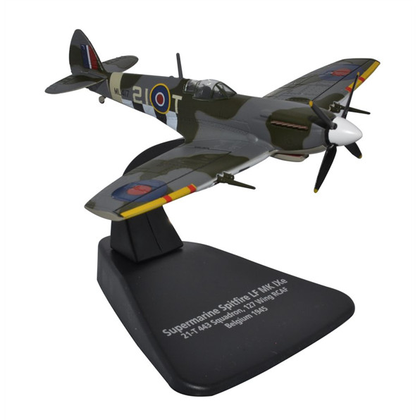 Supermarine Spitfire 1XE 443 Sqn RCAF Fighter Aircraft Diecast Model Scale:1:72