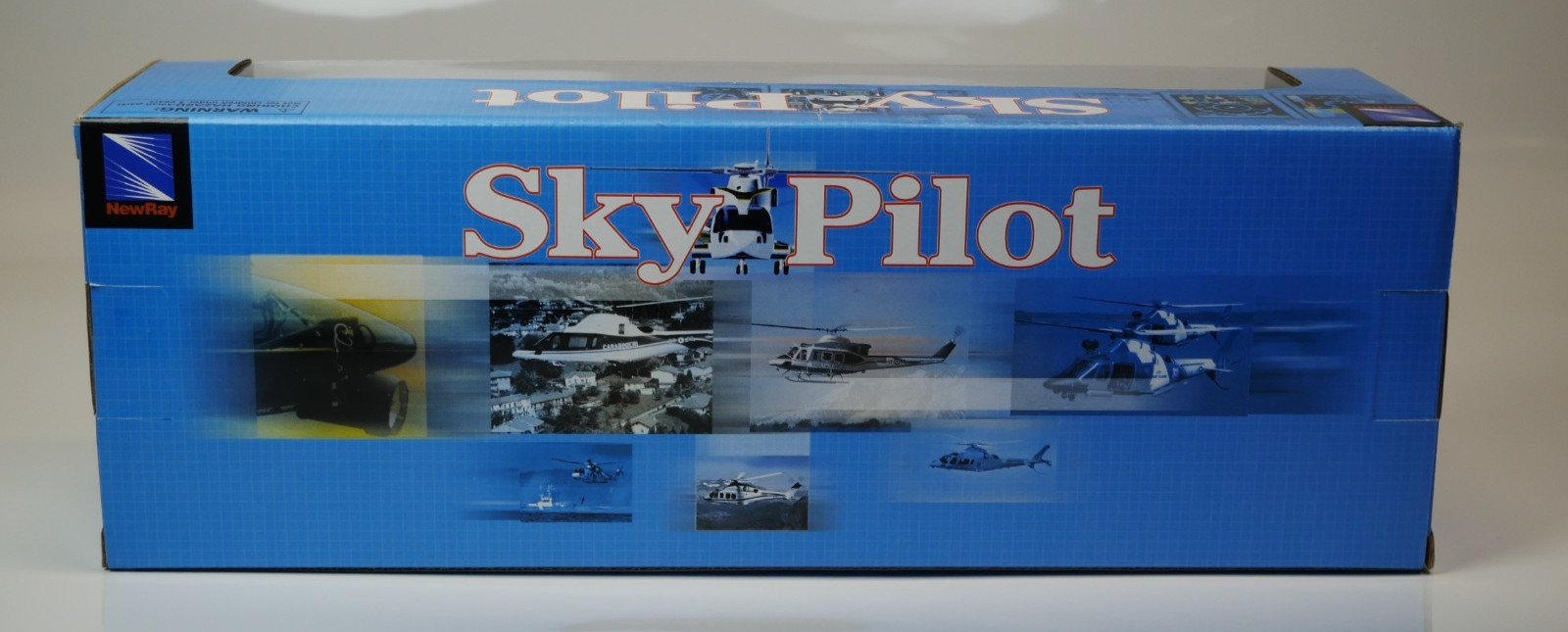 NewRay Sky Pilot 1:48 Bell 412 LAPD Police Helicopter Diecast Model N5929Z