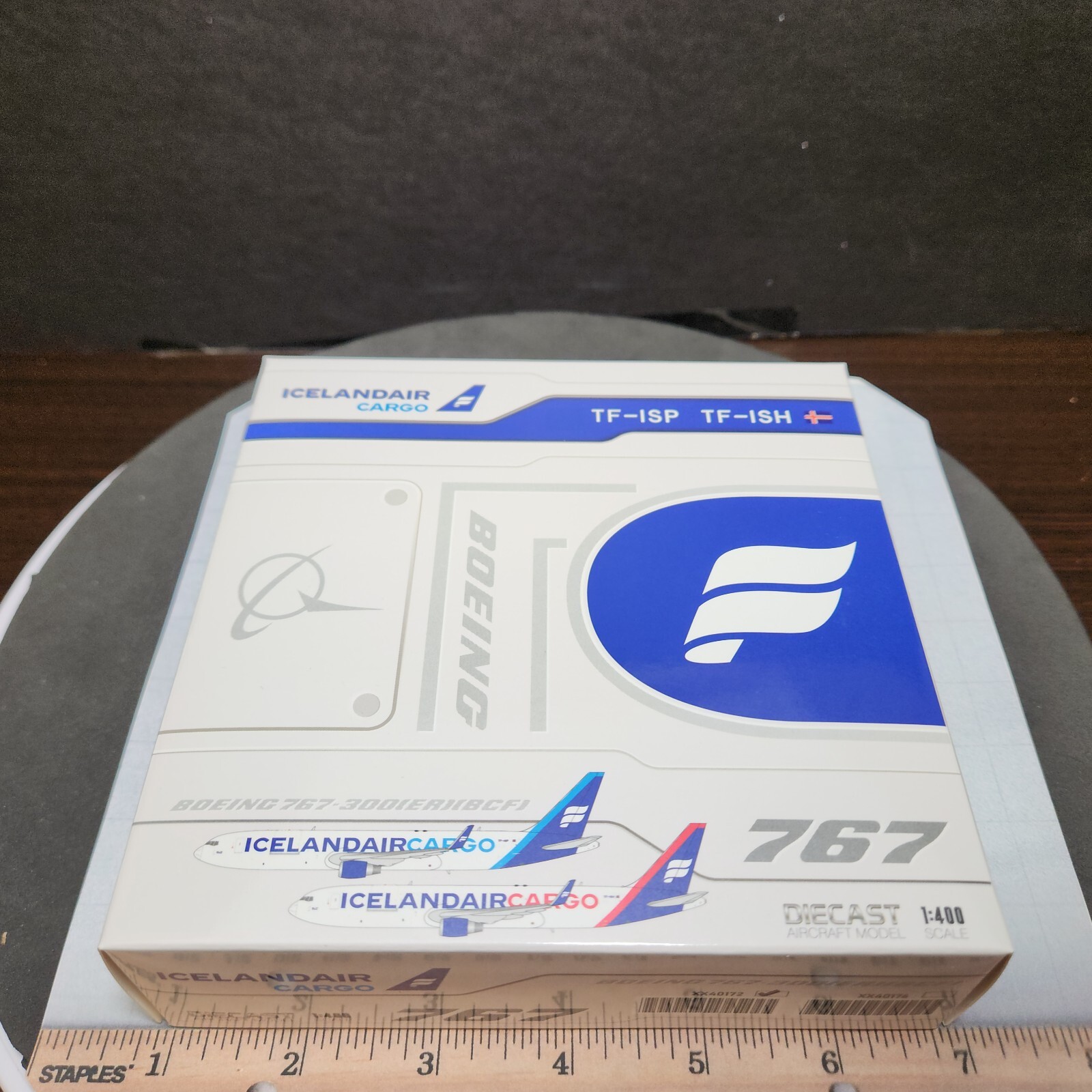 1/400 ICELANDAIR CARGO BOEING B767-300ERFWL 2022’S BOREAL COLORS TF-ISP JC WINGS