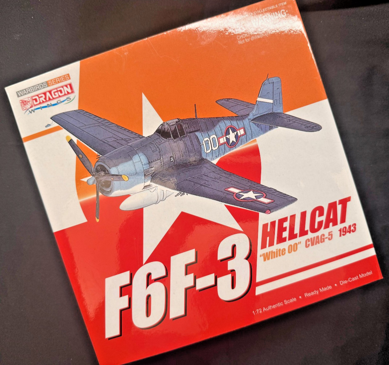 Grumman F6F-3 HELLCAT USNAVY Fighter WWII Aircraft – Dragon Wings Diecast 1:72