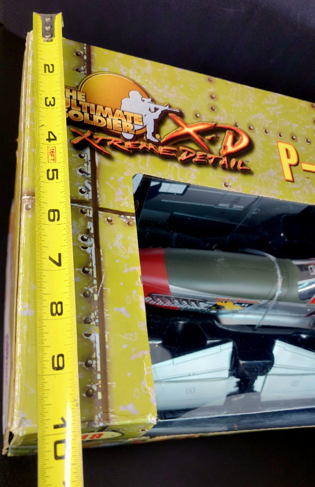 21st Century Toys XD 1:18 P-51D Mustang Ridge Runner Pilot Boxed 2005