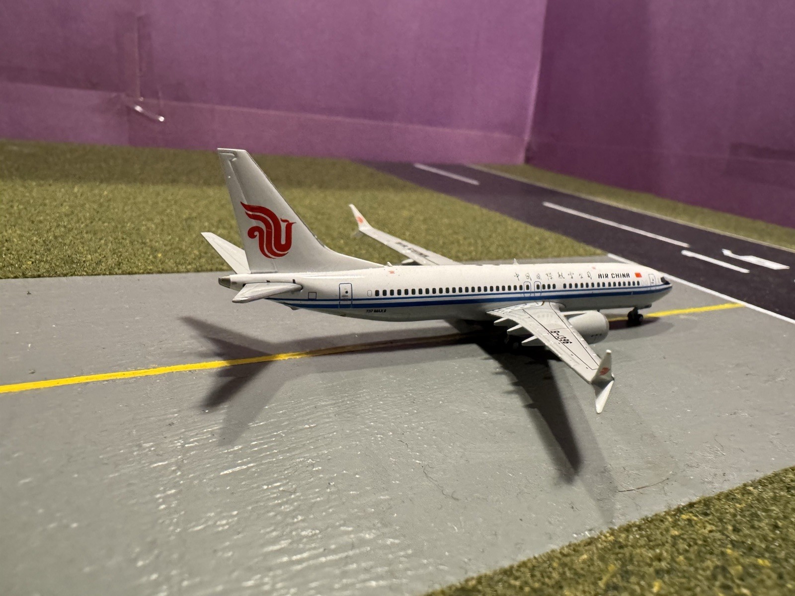 Air China Boeing 737 Max 8 B-1396 Gemini Jets GJCCA1706 Scale 1:400