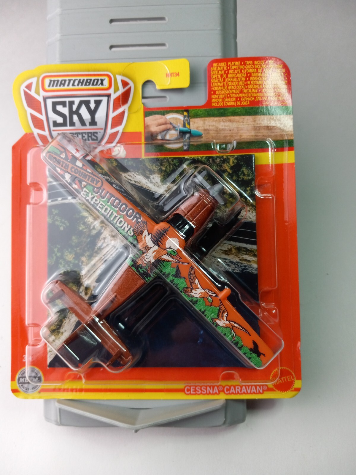 Matchbox Metal Sky-Busters Cessna Caravan Outdoor Expedition Plane #8/33