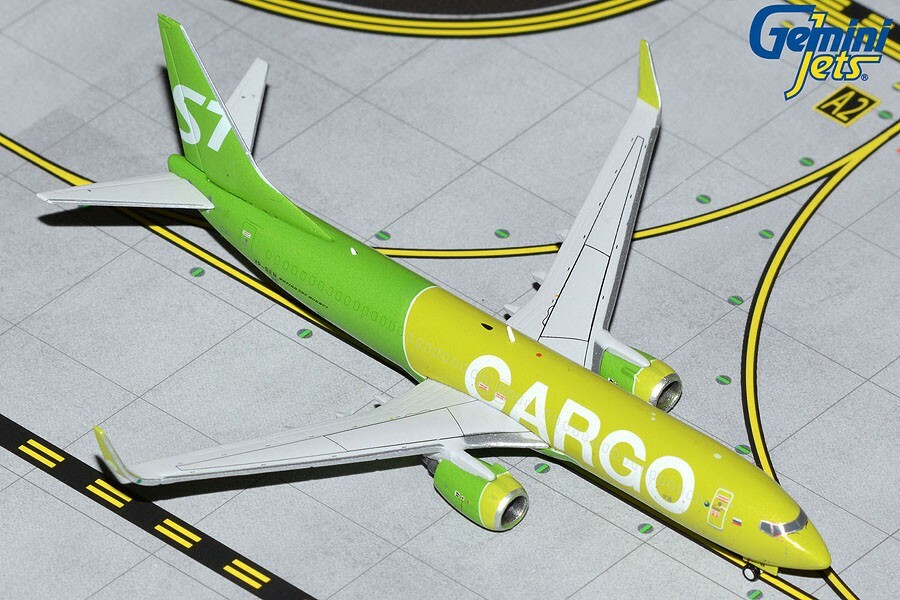 GEMINI JET S7 CARGO B737-800BCF 1:400 DIE-CAST MODEL GJSBI2004