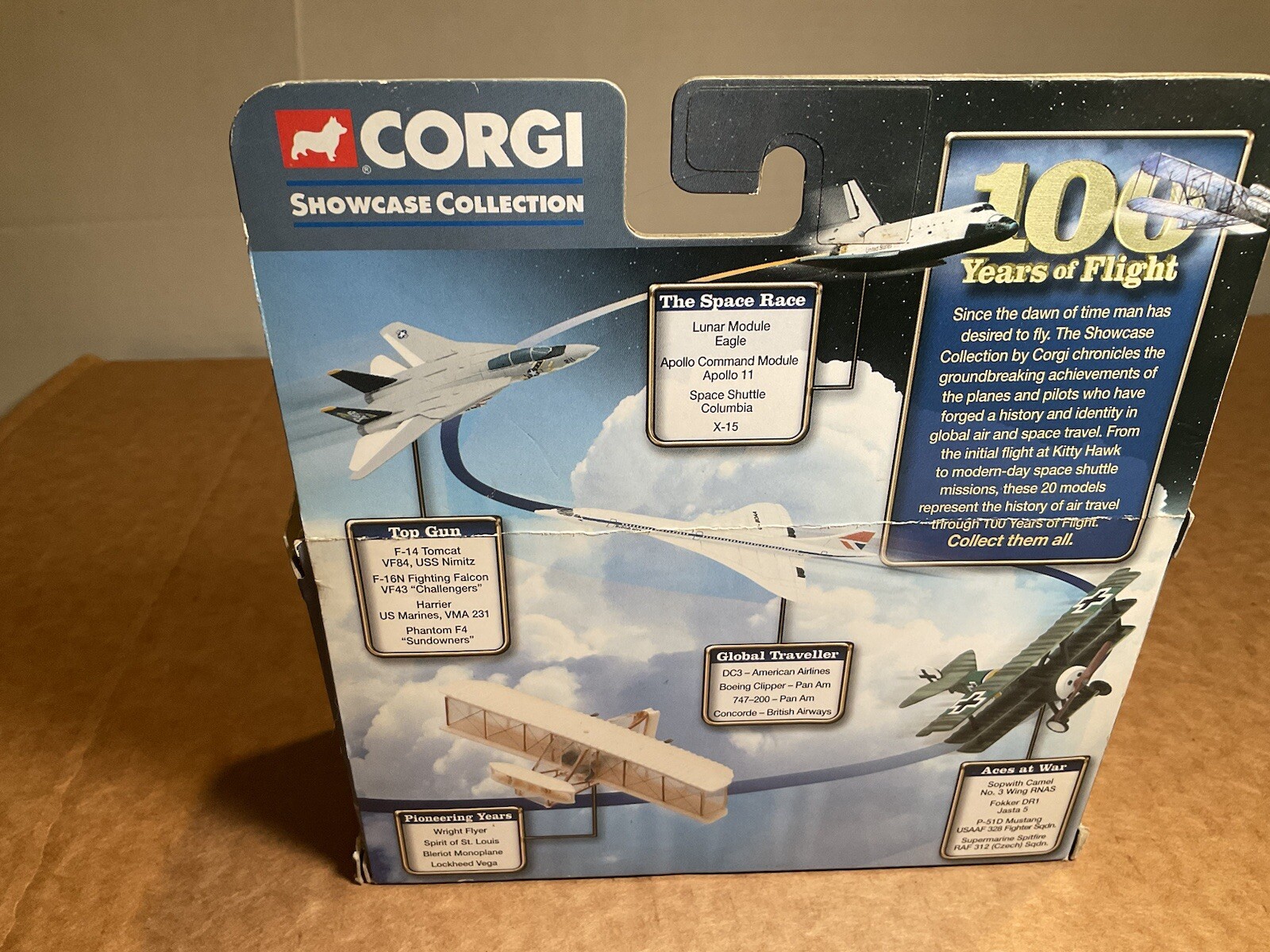 Corgi P-38 Lighting CS90208, 100 Years Of Flight, American Aces-Richard Bong NIB