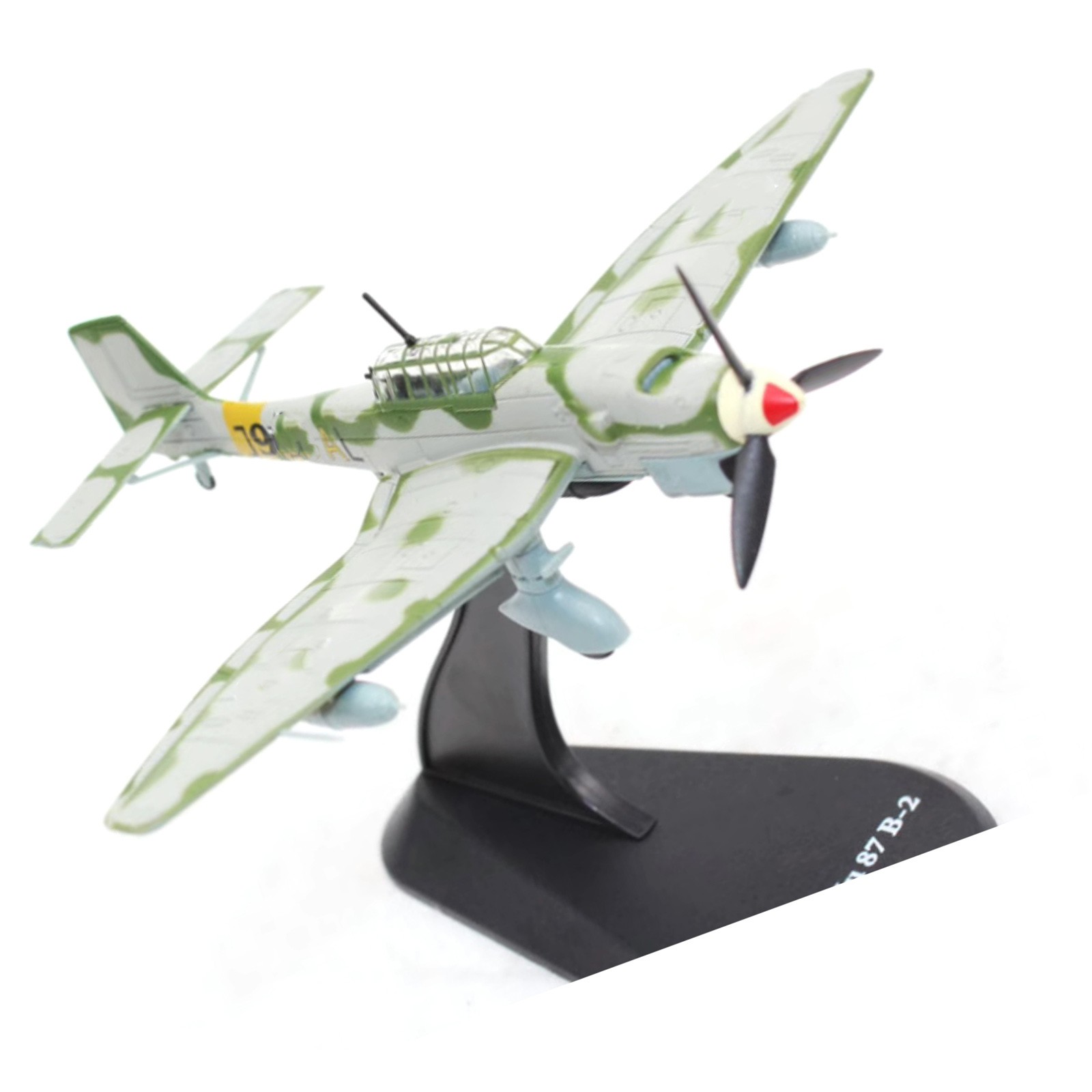 1/100 Diecast Alloy German Stuka Junkers Ju-87 B-2 Bomber Aircarft Model