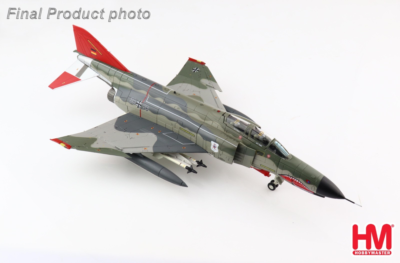 Hobby Master HA19042 F-4F Phantom II “Norm 81” 38+56, JG 71 “Richthofen”, GAFTIC