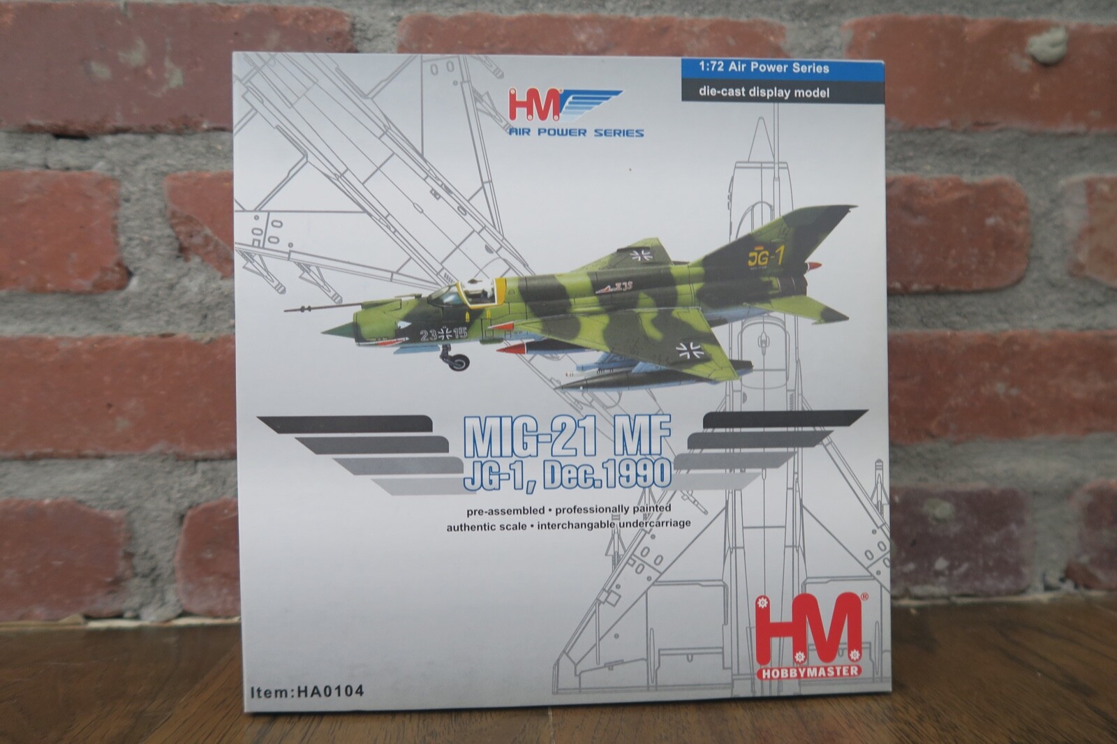 Hobby Master Diecast Airplane New in Box MiG-21 MF