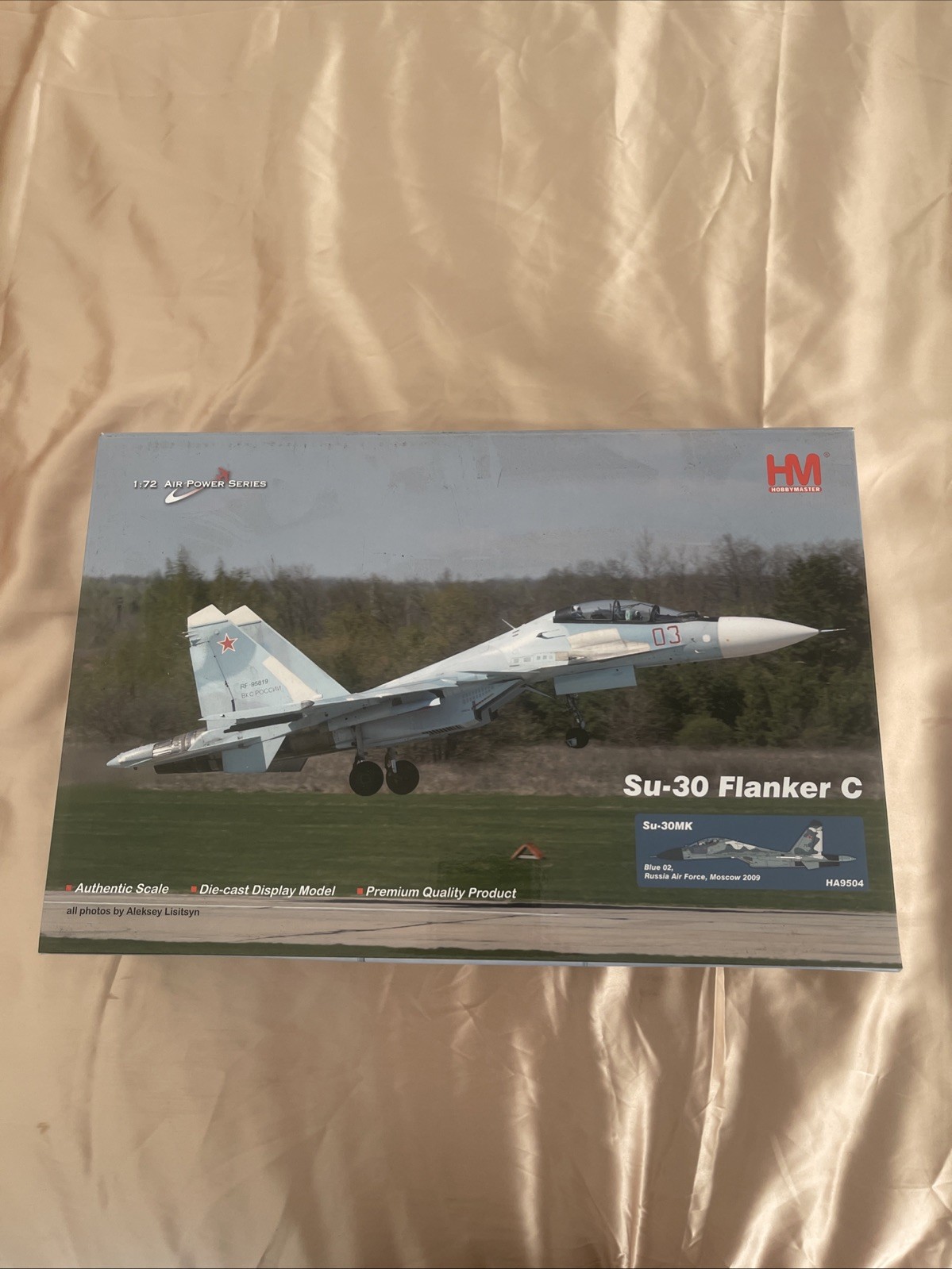 Hobby Master 1/72 Su-30MK Flanker-C Russian AF Blue 02 Moscow Russia HA9504