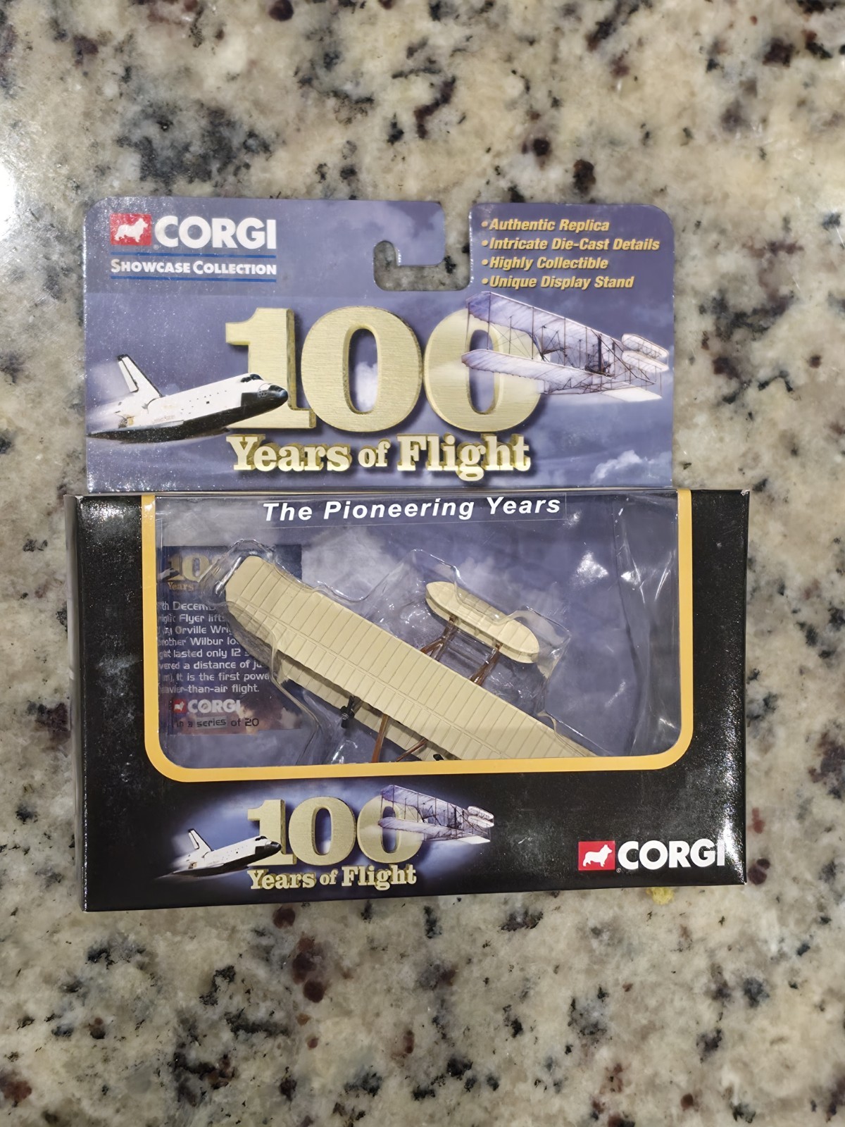 2003 Corgi Showcase Collection 100 Years of Flight KITTYHAWK CS90110 NIB