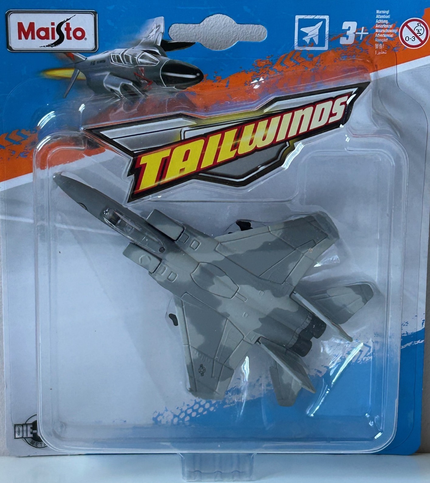 McDonnell Douglas F-15 Eagle Fighter Aircraft Model Toy Diecast Maisto 1:100