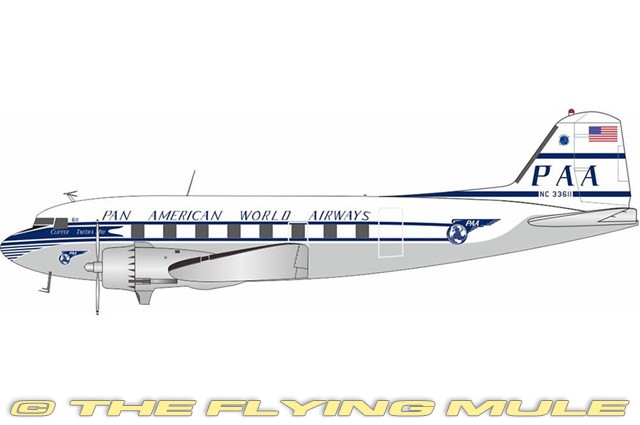 Inflight 1:200 DC-3 Pan American Airways