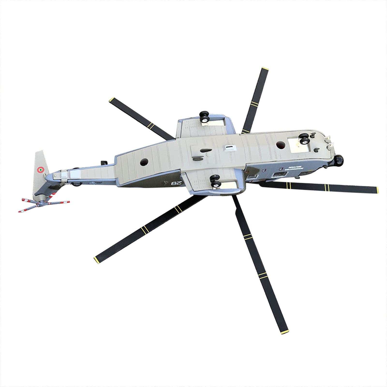 Italian Air Force HH-3F Pelican Helicopter 18cm Diecast Alloy Finished Model