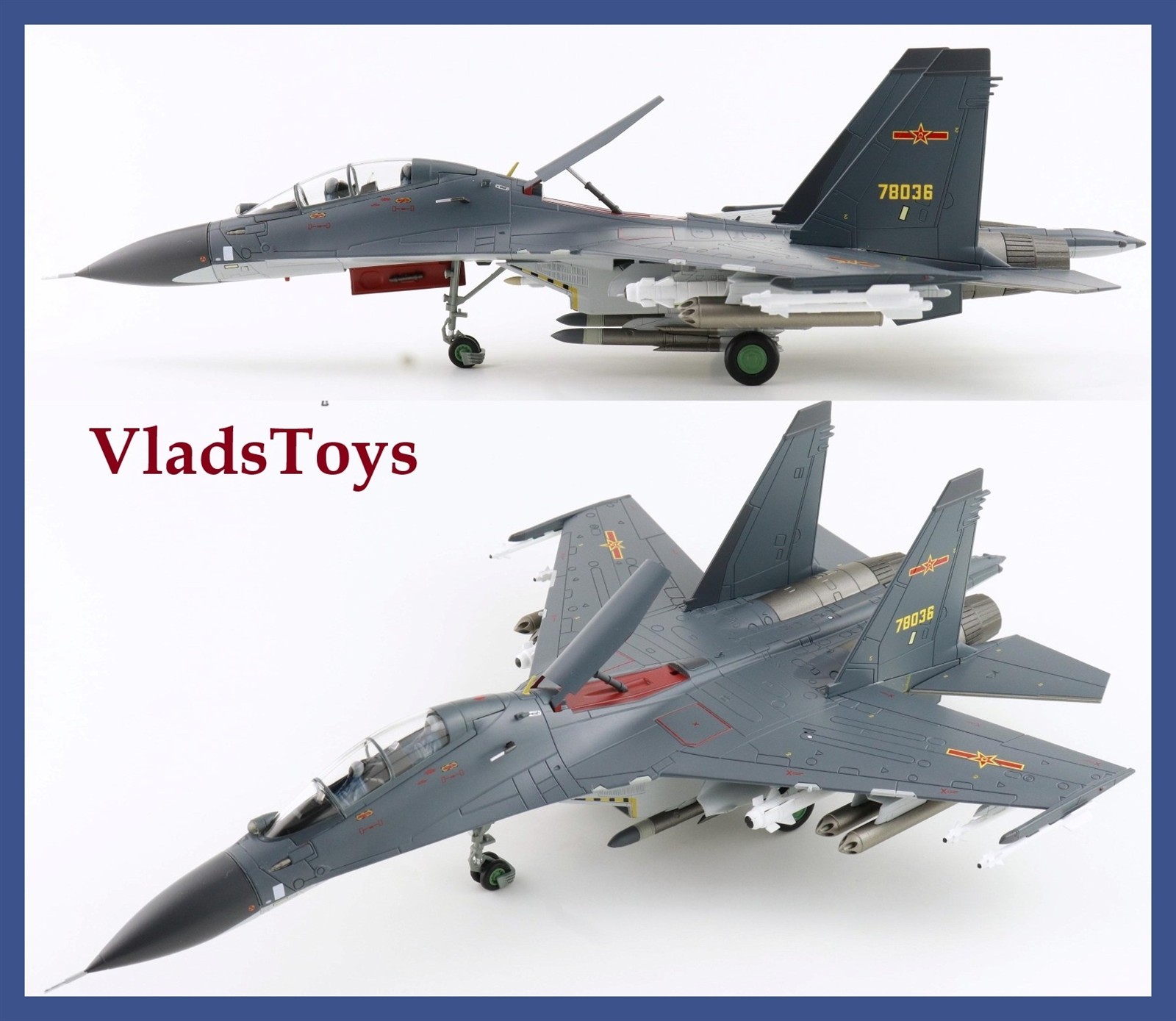 Hobby Master 1/72 Su-30MKK Flanker-G PLAAF, #78036, China, 2014 HA9554