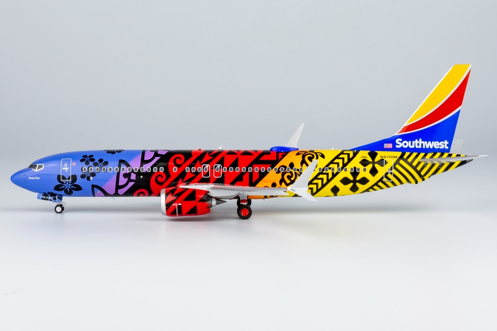 NG Models 1:200 Southwest Airlines Boeing 737 MAX 8 N8710M (92001) “Imua One”