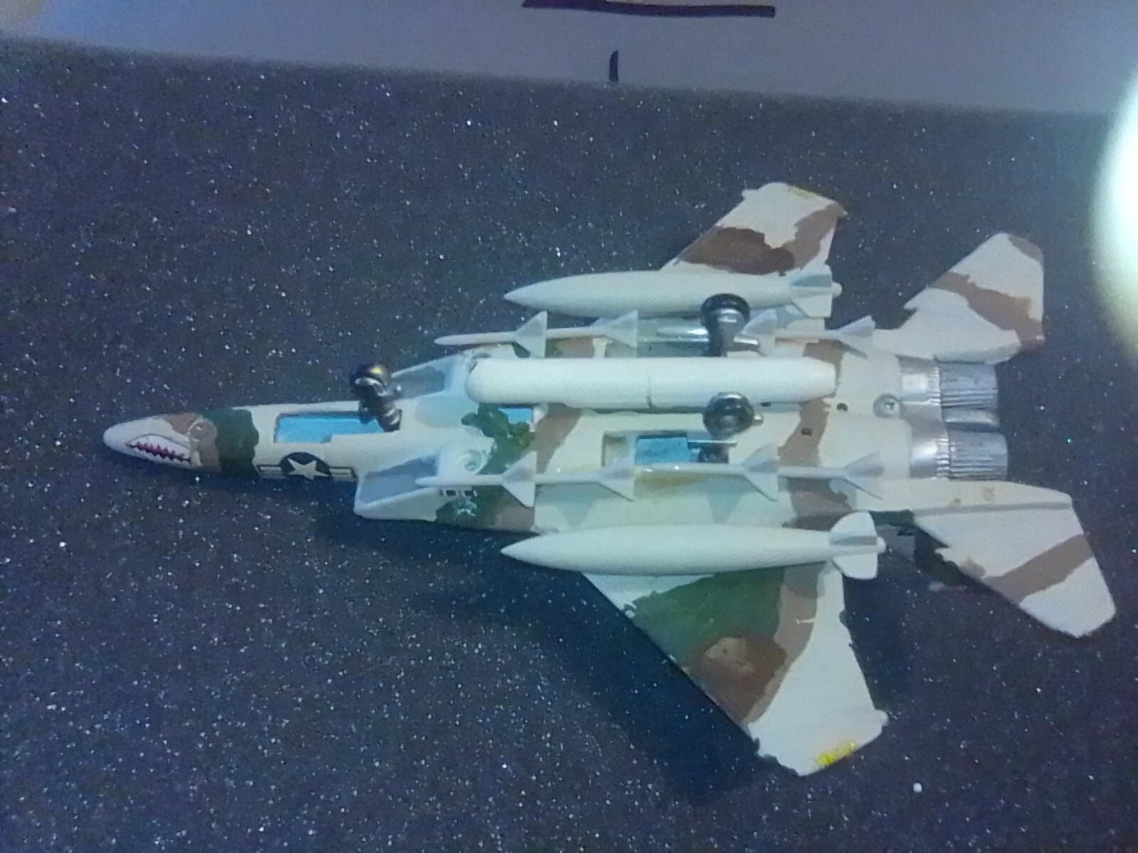1/100 – 1/110 ERTL aircraft diecast F-15 U.S.A.F. Usado Perfecta Condiciones.