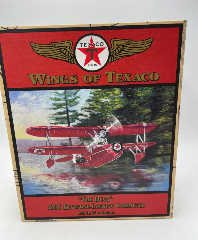 Ertl Wings Of Texaco The Duck 1936 Keystone-Loening Commuter Plane 8 Series