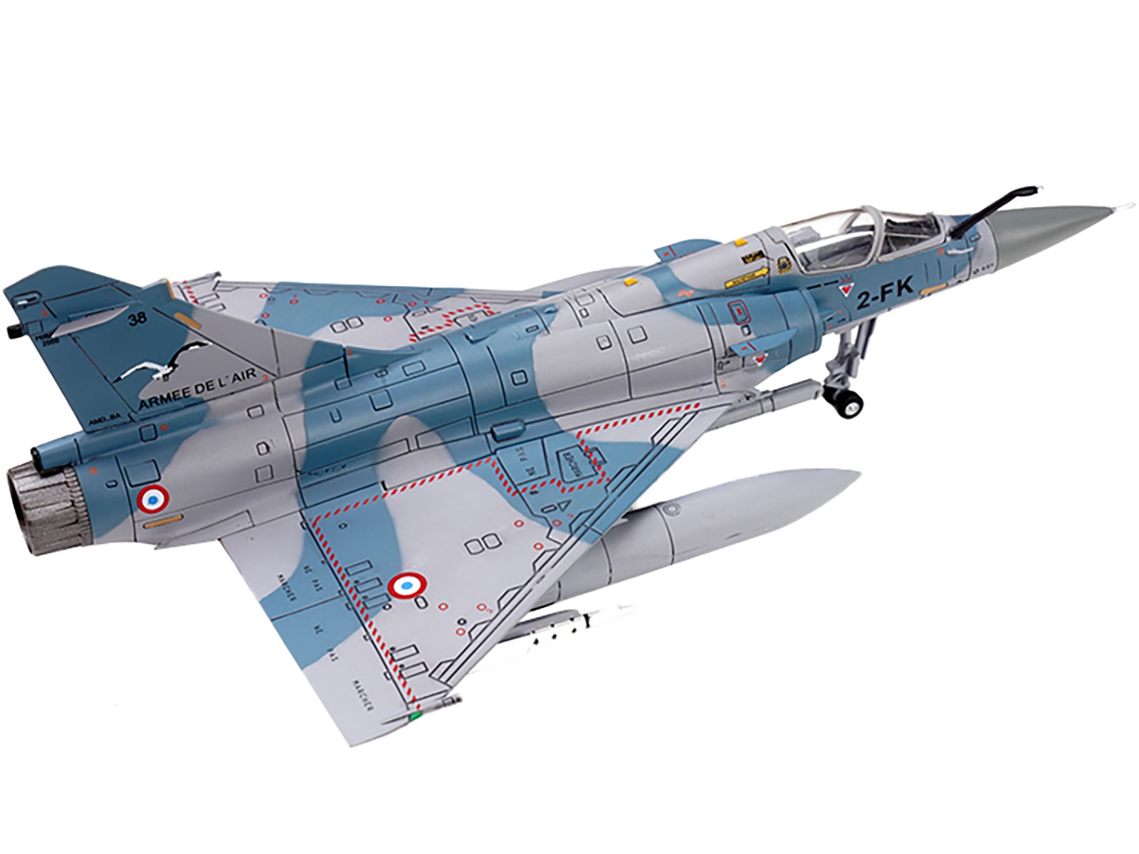 Dassault Mirage 2000-5F Cigognes French AF 1/72 Diecast Model by Panzerkampf