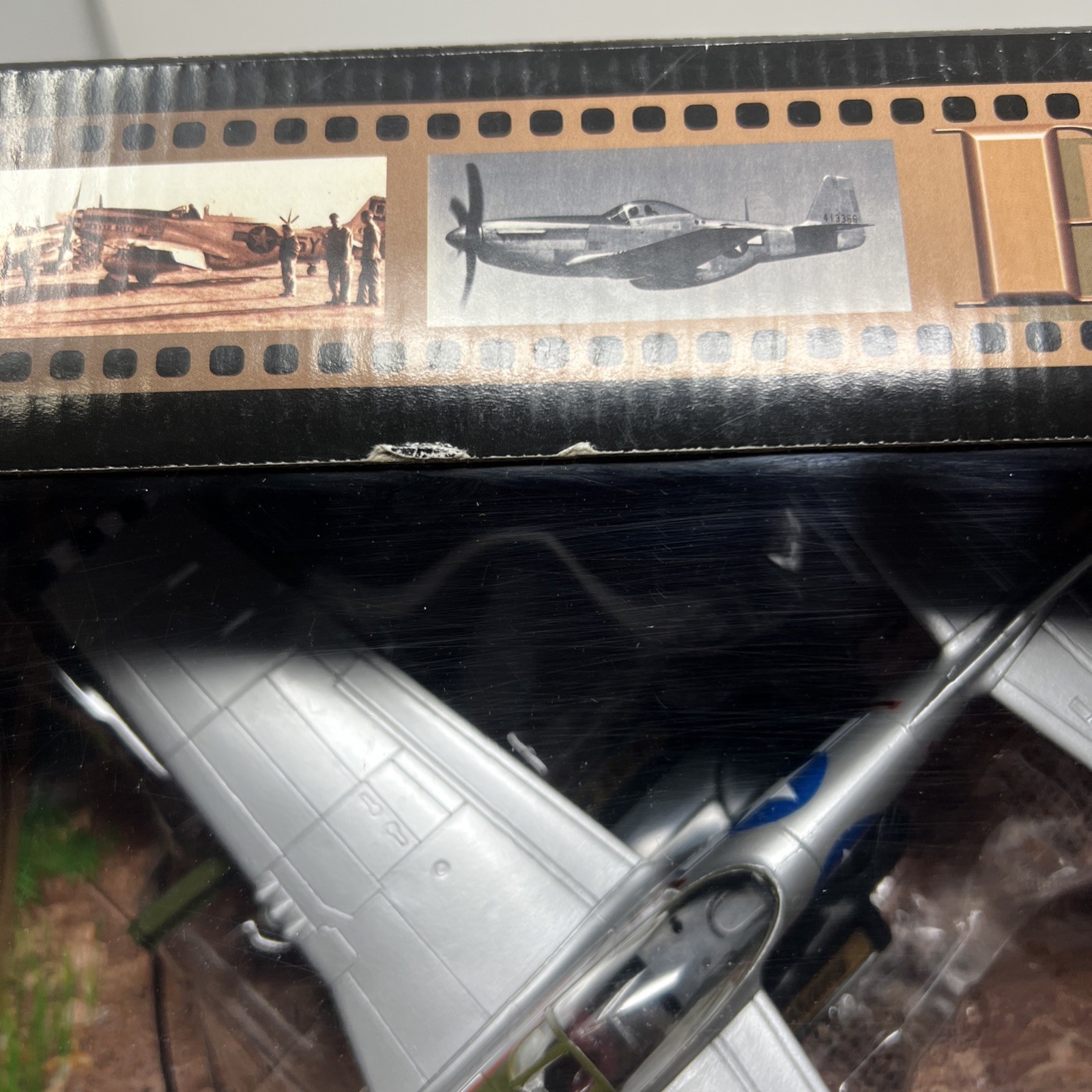 Motor Max Die-Cast Metal and Plastic P-51 Mustang AIRPLANE NEW 1:48 SCALE 76336