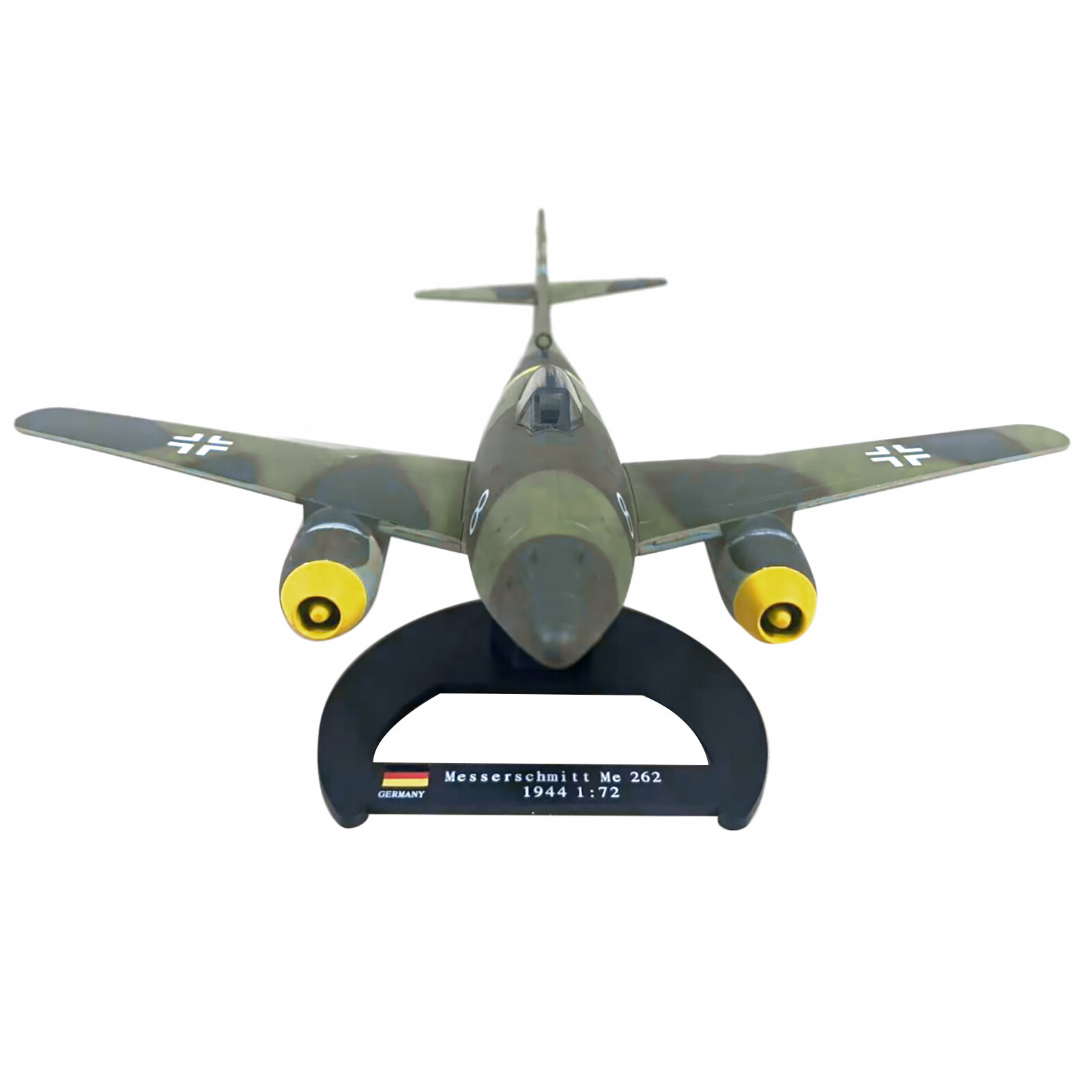 15cm Diecast 1/72 WWII German Messerschmitt Me-262 Fighter Model